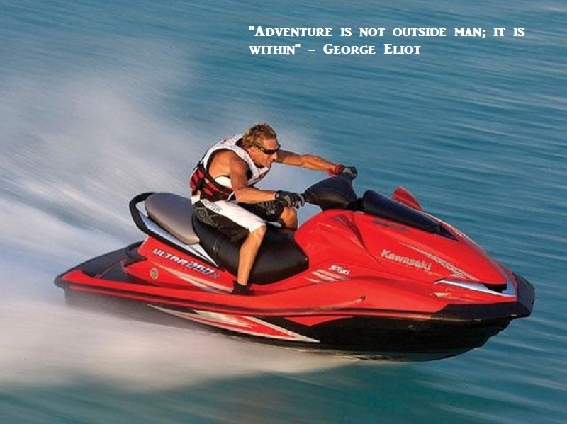 jetskiing