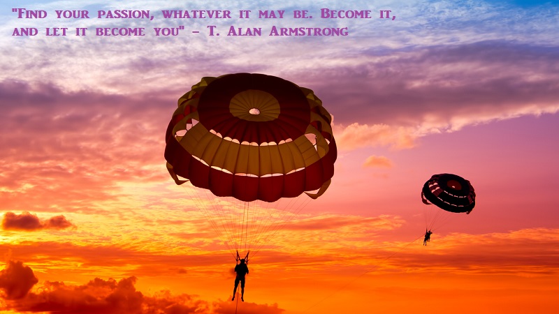 sunsetparachuting